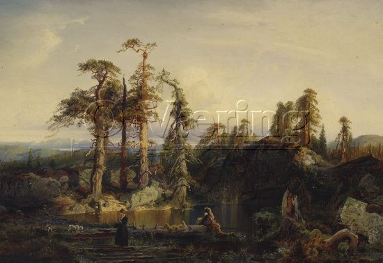 August Cappelen (1827-1852)
Size: 44x66 cm
Location: Private
Photo: O.Væring