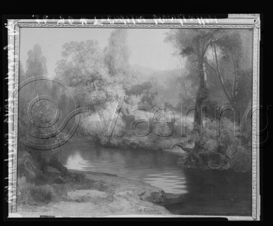 Glassplate og negativ film