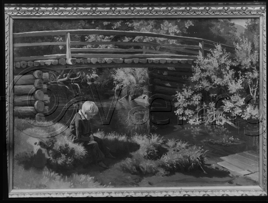 Glassplate og negativ film