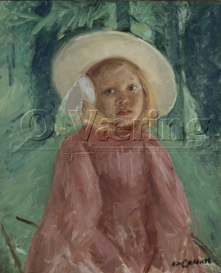 Mary Cassett (1844-1926, American), Size: 64.5 x 54.5 cm, Location: Private, 