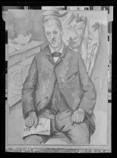 Glassplate og negativ bladfilm