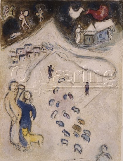 Artist: Marc Chagall (1887-1985)
Dimensions: 42x32 cm/
Photocredit: O.Væring/
Digital Size: High-res TIFF and JPG/
