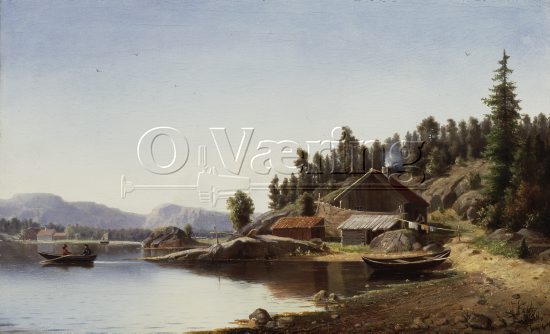 Artist: Frederik Collett (1839-1914)
Dimensions: 37x59 cm/
Photocredit: O.Væring/
Digital size: High-res TIFF and JPG/