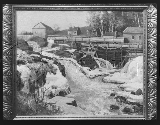 Glassplate og negativ film