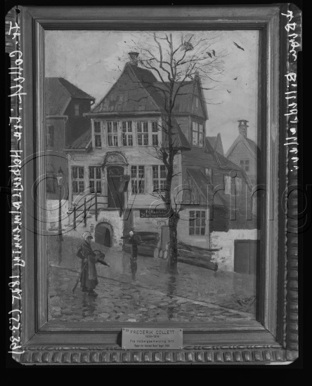 Glassplate og negativ film