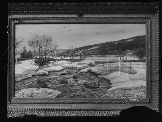 Glassplate og negativ film
