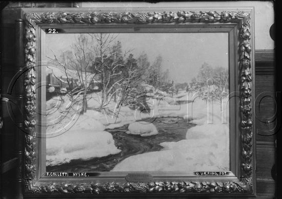 Glassplate og negativ film