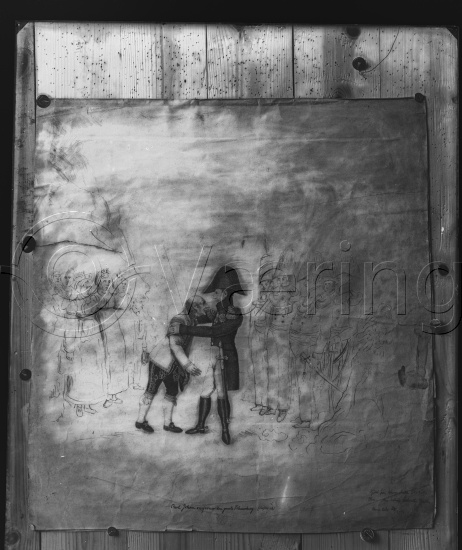 Glassplate og negativ film