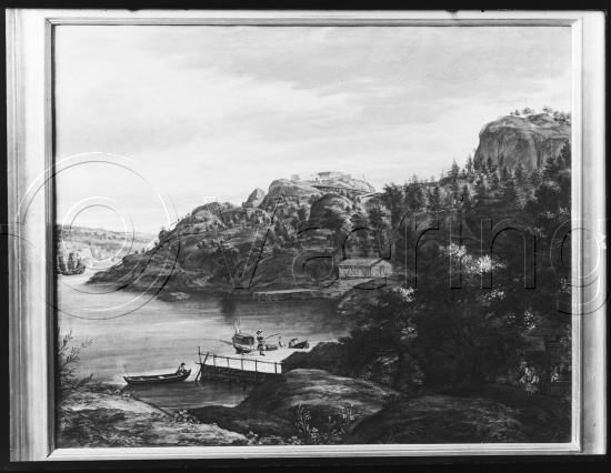 Glassplate og negativ film