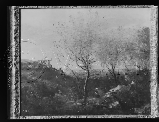 Glassplate og negativ film