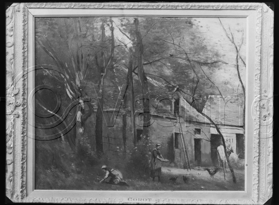 Glassplate og negativ film