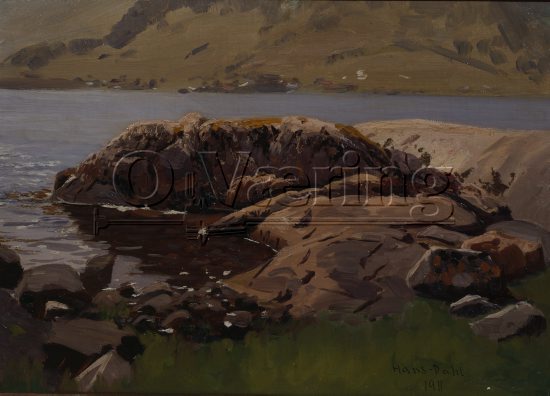 Hans Dahl (1881-1919), 
Size: 29x41 cm,
Genre: Oil on canavas, 
Location: Private, 
Photo: Per Henrik Petersson