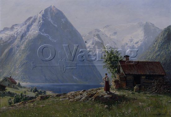 Hans Dahl (1881-1919), 
Size: 71x101 cm,
Genre: Oil on canavas, 
Location: Private, 
Photo: Per Henrik Petersson
