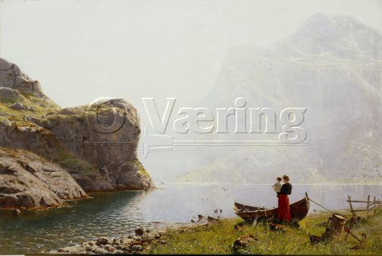 Hans Dahl (1881-1919), Size: Genre: Oil on canavas, Location: Private, Photo: Per Henrik Petersson