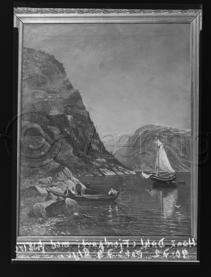 Glassplate og negativ film