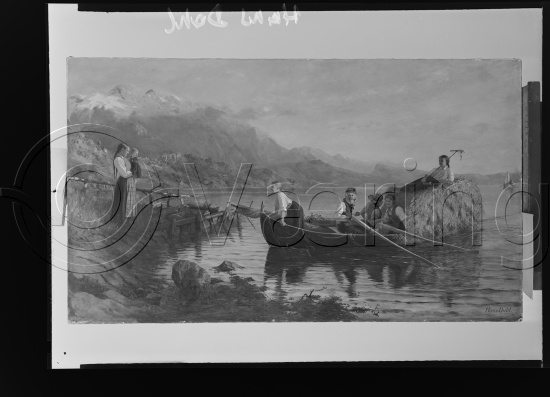 Glassplate og negativ film