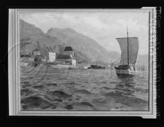 Glassplate og negativ film