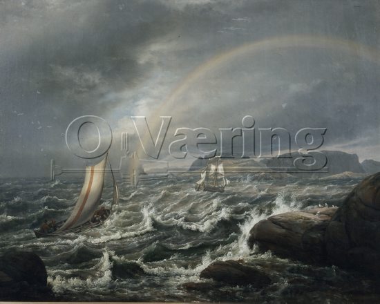 Johan Christian Dahl (1788-1857); Size: 72x92 cm, Genre: Painting, Location: Private, 