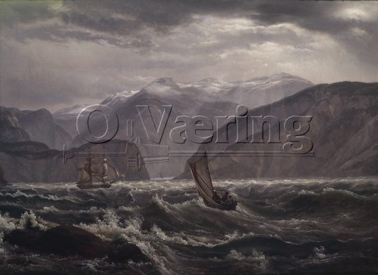 Johan Christian Dahl (1788-1857), 
Size: 53.6x72 cm
Location: Private, 
Photo: O.Vaering