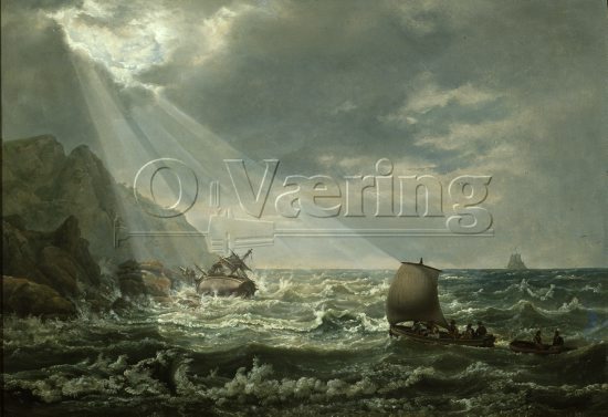 Johan Christian Dahl (1788-1857), 
Size: 53x75 cm
Location: Private, 
Photo: O.Vaering