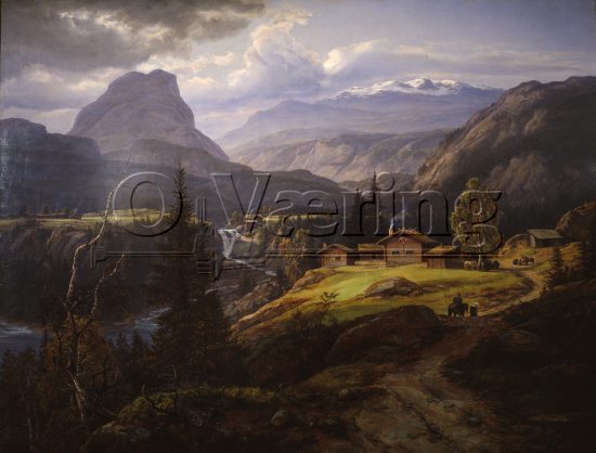 Johan Christian Dahl (1788-1857), 
Size: 180x240 cm
Location: Private, 
Photo: O.Vaering