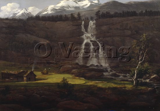 Johan Christian Dahl (1788-1857), 
Size: 82x116 cm
Location: Private, 
Photo: O.Vaering