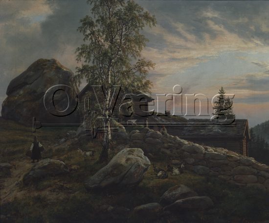 Johan Christian Dahl (1788-1857)
Size: 54x68 cm
Location: Museum
Photo: O.Væring 