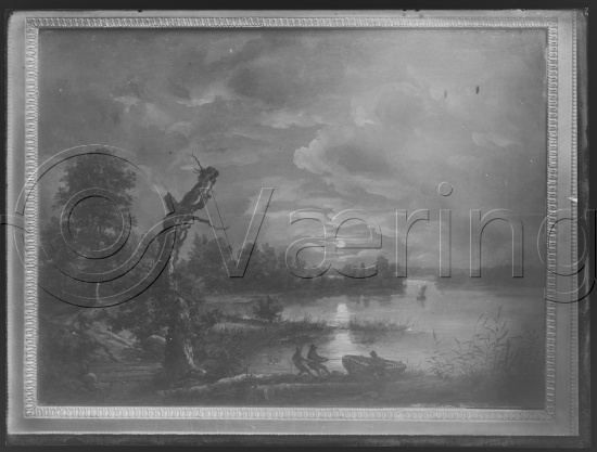 Glassplate og negativ film
