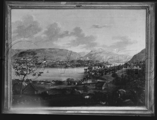 Glassplate og negativ film