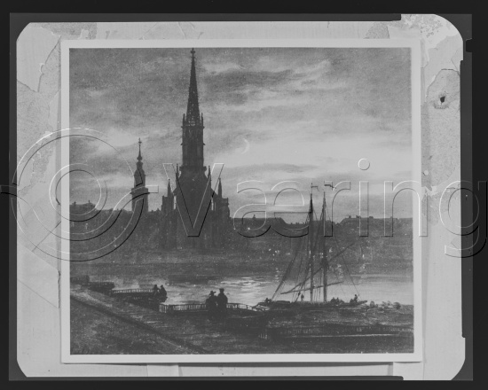Glassplate og negativ film