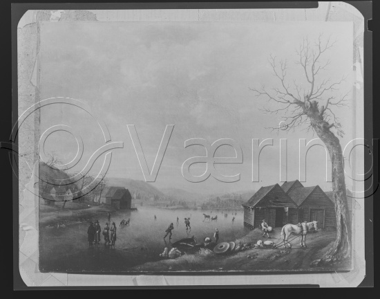 Glassplate og negativ film