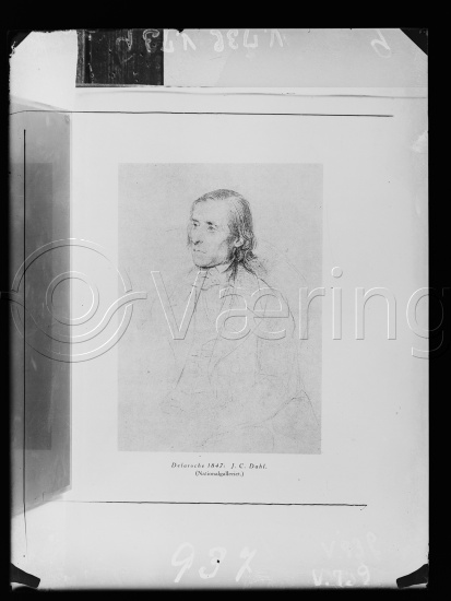 Glassplate og negativ film