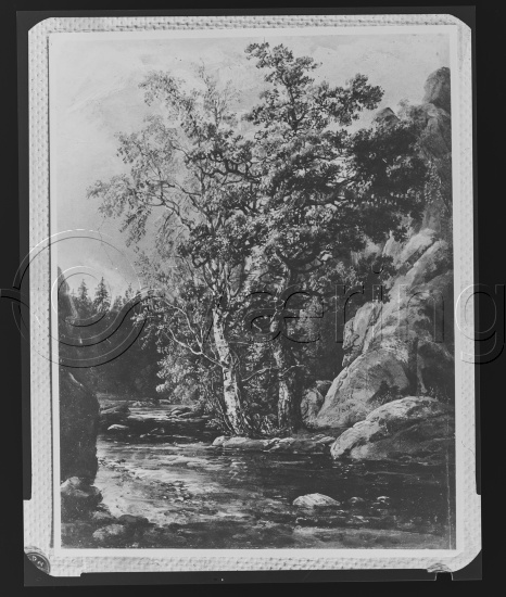 Glassplate og negativ film
