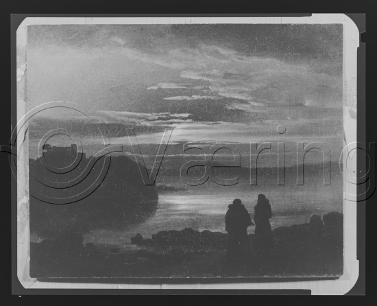 Glassplate og negativ film