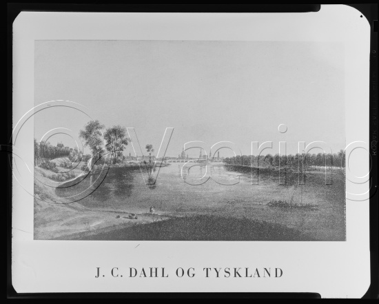 Glassplate og negativ film