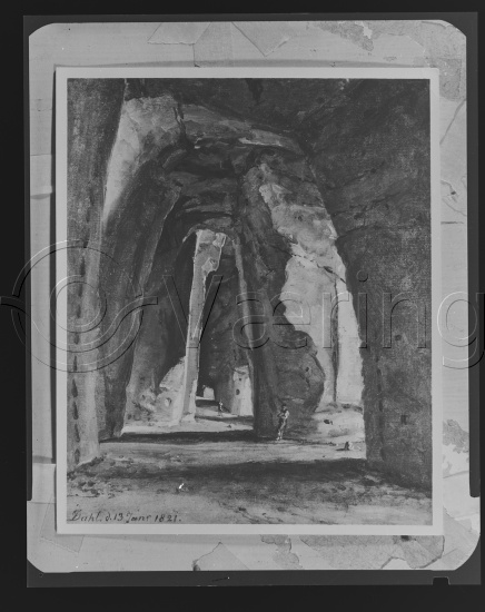 Glassplate og negativ film