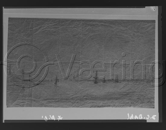 Glassplate og negativ film