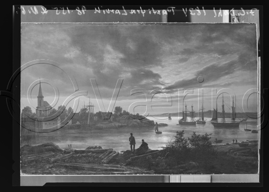 Glassplate og negativ film