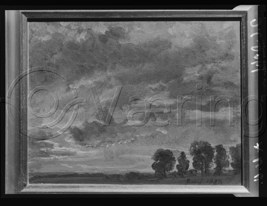 Glassplate og negativ film