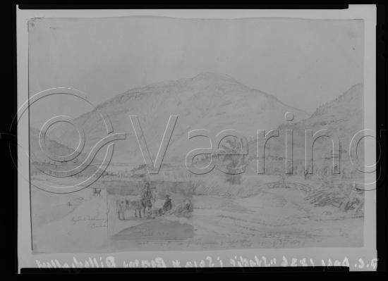 Glassplate og negativ film