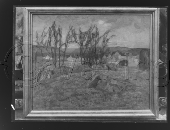 Glassplate og negativ film