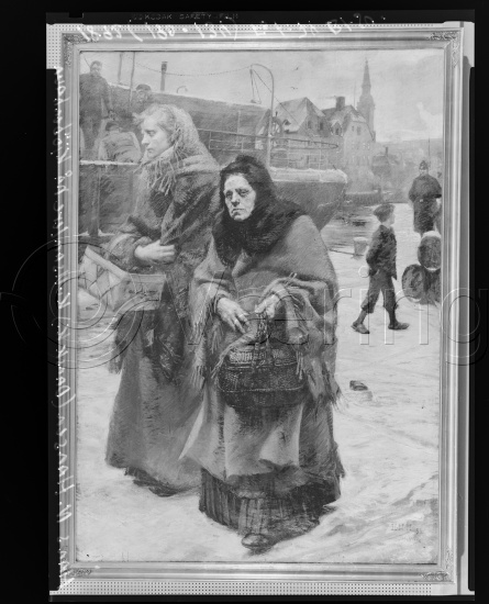 I fotoeske med ulike danske kunstnere / Gi beskjed om noen er vendt feil