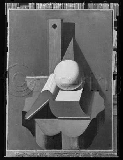 I fotoeske med ulike danske kunstnere / Gi beskjed om noen er vendt feil