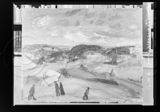 I fotoeske med ulike danske kunstnere / Gi beskjed om noen er vendt feil