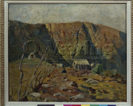 Karl Edvard Diriks ( 1864-1940), 
Size; 46x55 cm, 
Genre: Oil on canavas,  
Style/period: 
Location: Private
Photo: Per Henrik Petersson