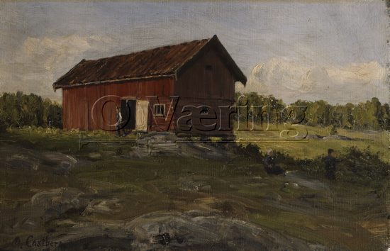 Artist: Oscar Castberg (1846-1917)
Size: 23x34 cm
Location: Private
Photo: O.Væring