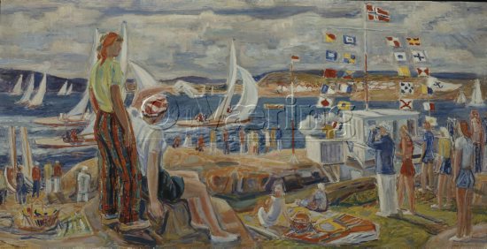 Artist: Olaf Hasaas,
Size: 59x116 cm
Location: Private
Photo: O.Væring