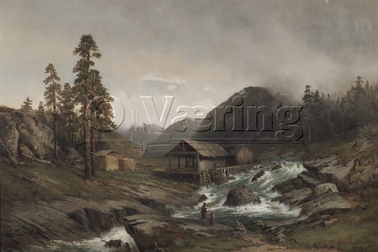 Artist: Julius Holck (1845-1911)
Size: 81x121 cm
Location: Private
Photo: O.Væring