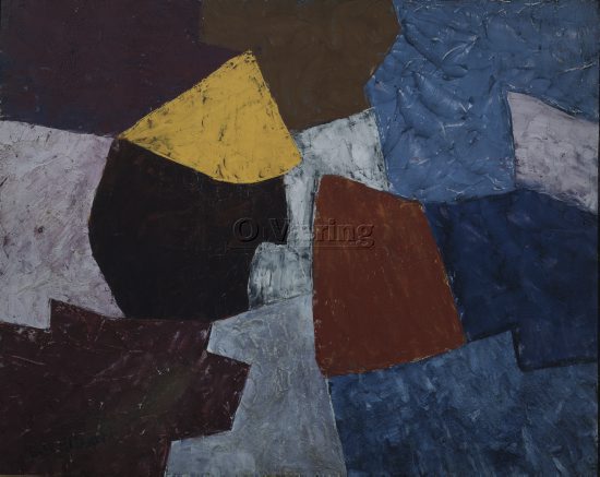 Artist: Serge Poliakoff (1900-1969) 
Dimensions
Photocredit: O.Væring/Artist/
Digital Size: High-res TIFF and JPG/ 