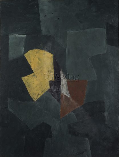 Artist: Serge Poliakoff (1900-1969) 
Dimensions: 115x88 cm/
Photocredit: O.Væring/Artist/
Digital Size: High-res TIFF and JPG/ 
